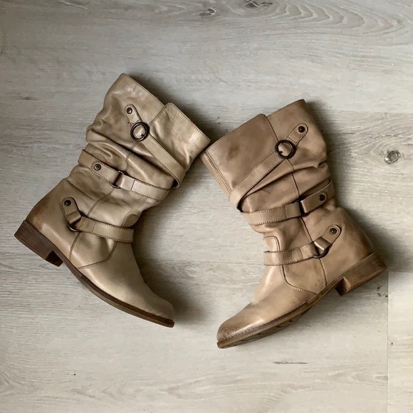 Rieker Remonte‎ Dorndorf boots distressed straps - Picture 1 of 15